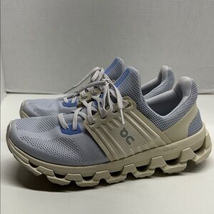On Cloud ON Running Cloudgo Sneakers Athletic Lace Up Shoes Blue Women Size 10.5